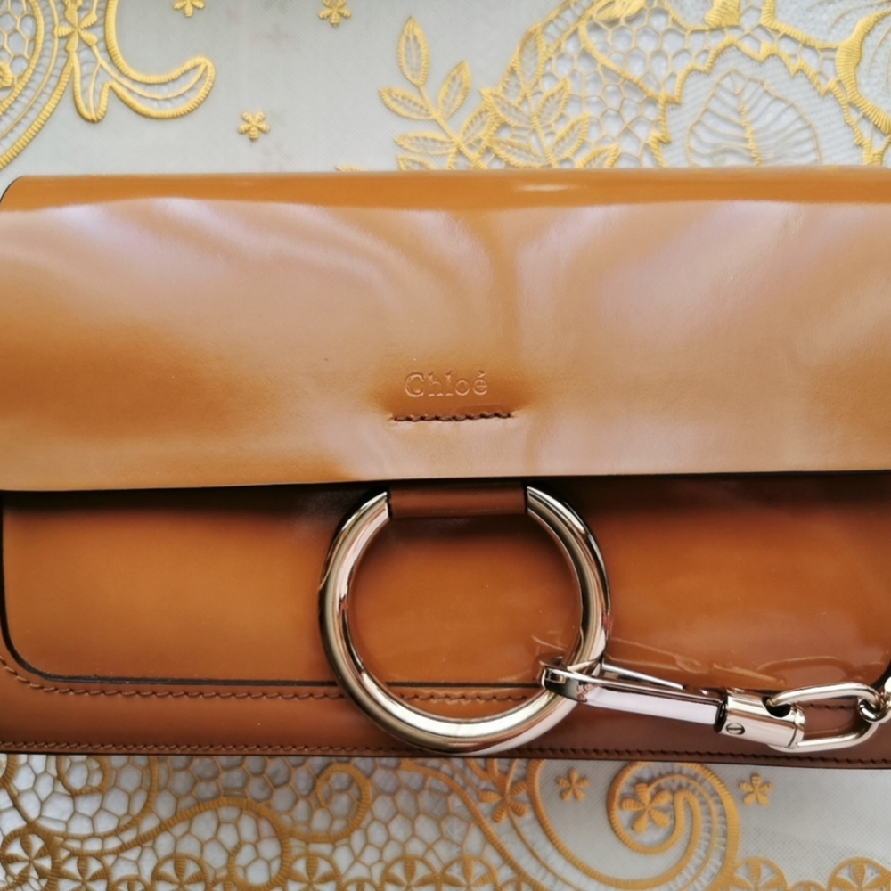 Chloé Brown Small Faye Bag